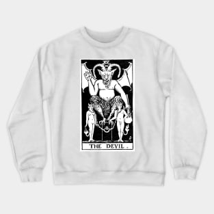 The Devil Tarot Card Crewneck Sweatshirt